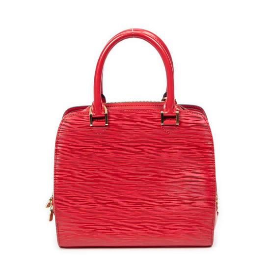 Louis Vuitton Pont-Neuf en Rojo Piel de becerro - Image 5