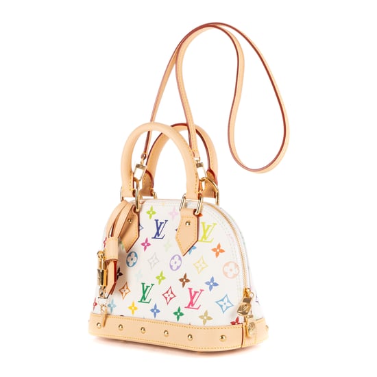 Louis Vuitton Ltd. Ed. Takashi Murakami Multicolore Alma BB en Blanco/Multicolor Lona recubierta - Image 2