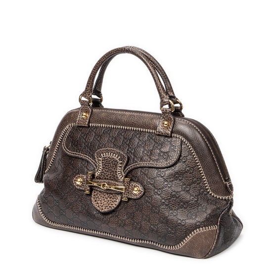 Gucci Medium New Pelham Tote  en Marrón Piel de becerro - Image 2