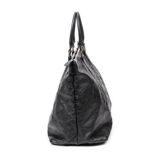 Gucci Large Zip Tote  en Negro Piel de becerro - Image 4
