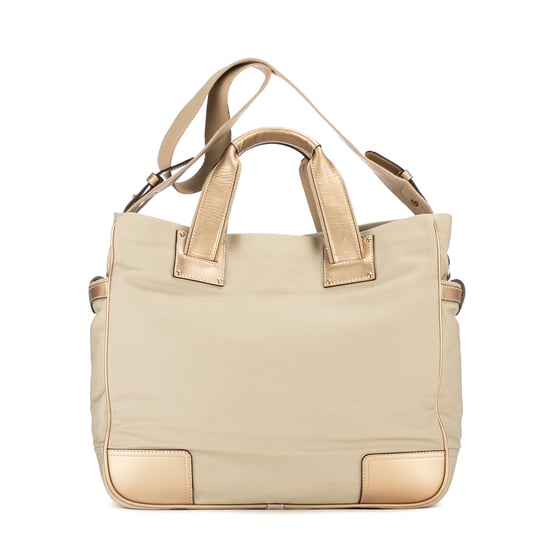 Loewe Anagram Tote  en Beige Lienzo - Image 4