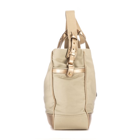 Loewe Anagram Tote  en Beige Lienzo - Image 5