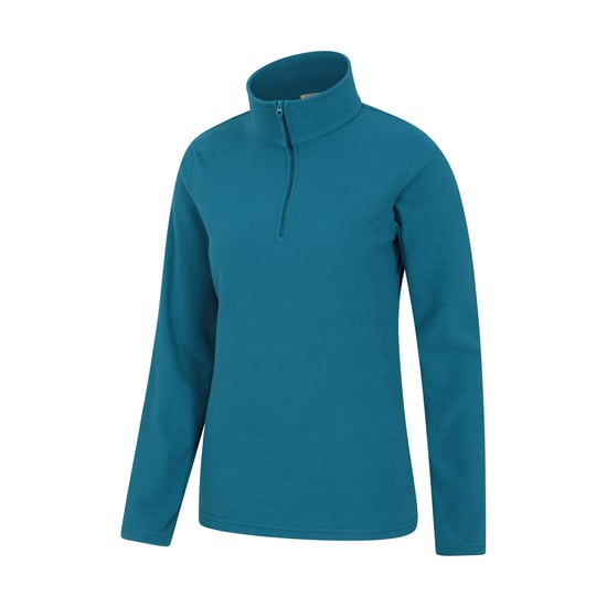 Mountain Warehouse Womens/Ladies Camber II Fleece Top (Dark Teal) - Image 3