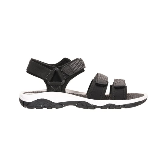 Mountain Warehouse Childrens/Kids 3 Touch Fastening Strap Sandals (Black) - Image 1