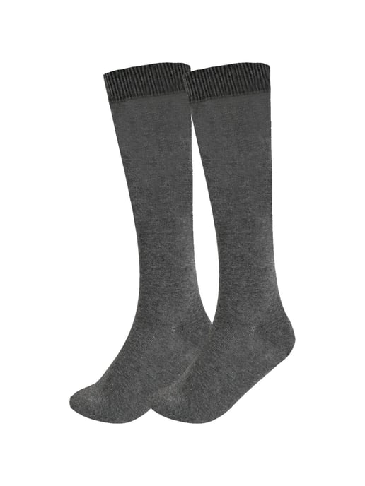Lote de 12 calcetines altos lisos para niños - Image 2