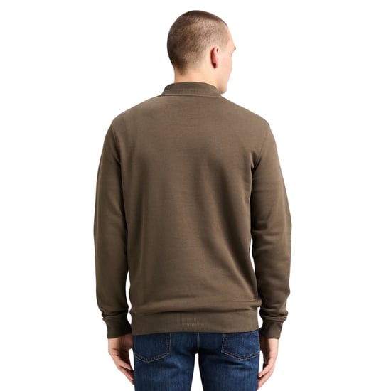 Suéter Verde De Cuello Redondo Con Diseño De Águila Tonal De Lyle & Scott - Image 3