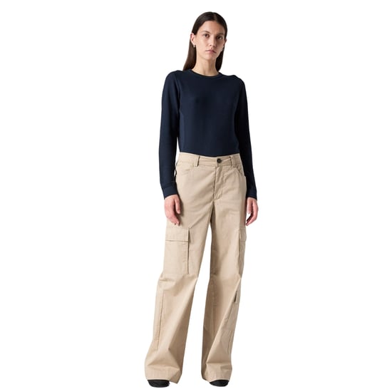 Pantalones Cargo De Pierna Ancha Beige Sun Kissed De Parajumpers - Image 4
