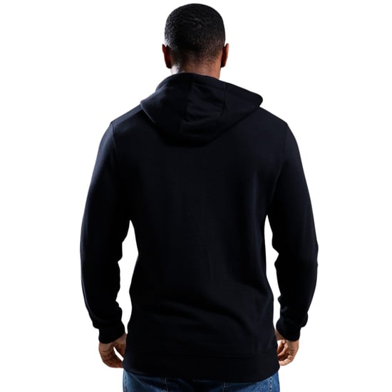 Sudadera Con Capucha Y Cremallera En Negro Azabache Con Águila Tonal De Lyle &amp; Scott - Image 3