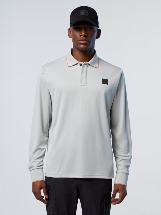 North Sails Polo shirt Coolmax piqué long-sleeved - Image 1