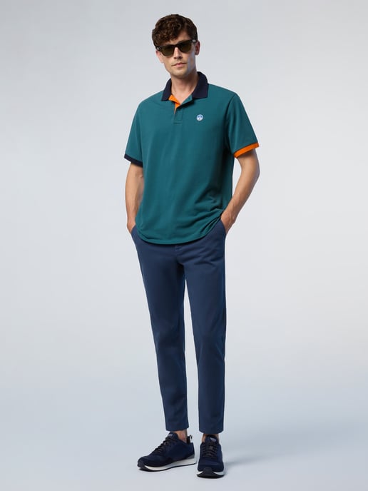 North Sails Polo shirt With contrast trims - Image 5