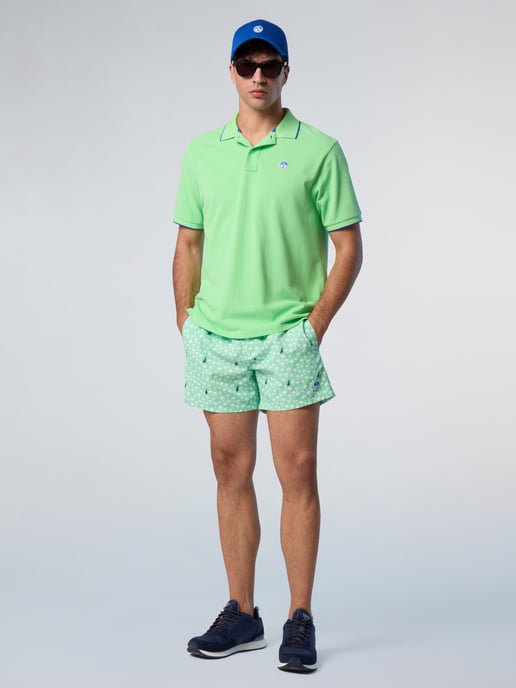 North Sails Polo shirt With contrast trims - Image 4