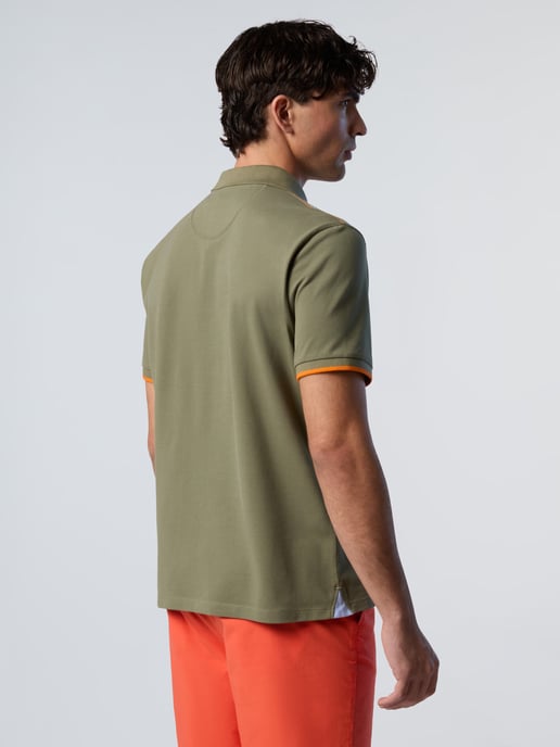 North Sails Polo shirt With striped collar - Image 5
