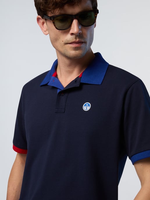 North Sails Polo shirt With contrast trims - Image 4