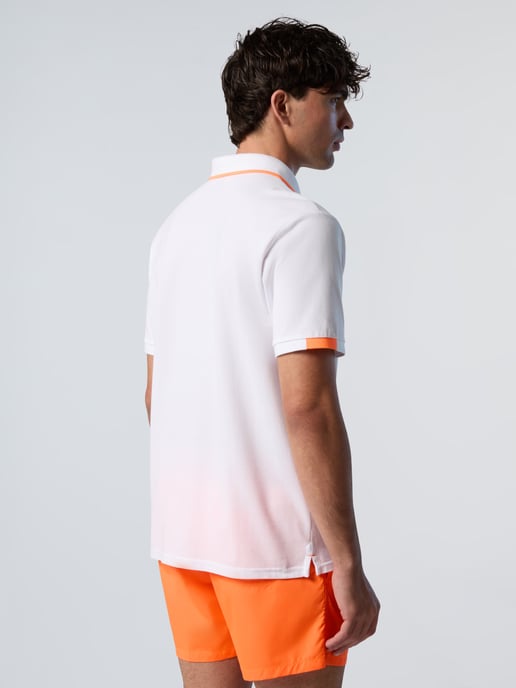 North Sails Polo shirt With neon logo - Image 2