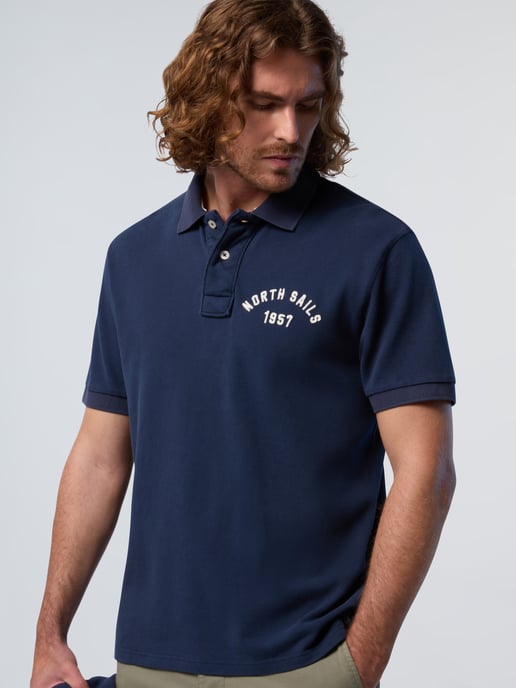 North Sails Polo shirt With vintage wash - Image 4