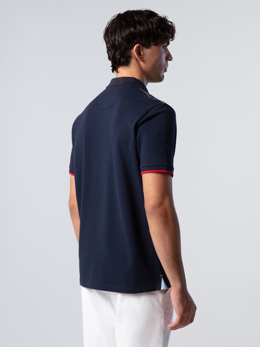 North Sails Polo shirt With striped collar - Image 2