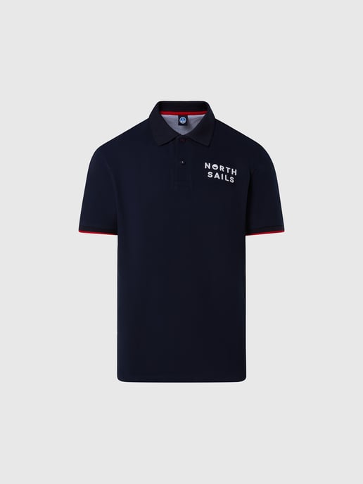 North Sails Polo shirt With striped collar - Image 3