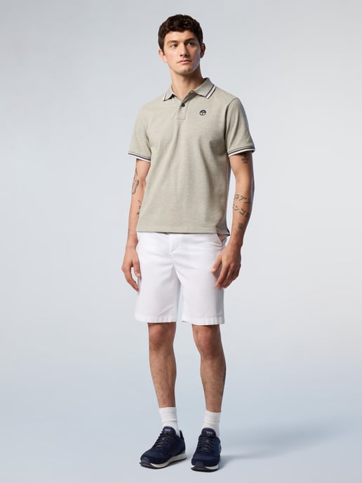 North Sails Polo shirt With striped trims - Image 5