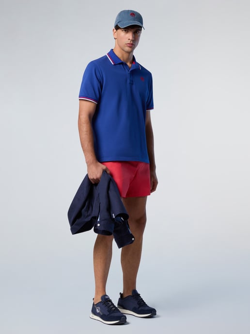 North Sails Polo shirt With striped trims - Image 5