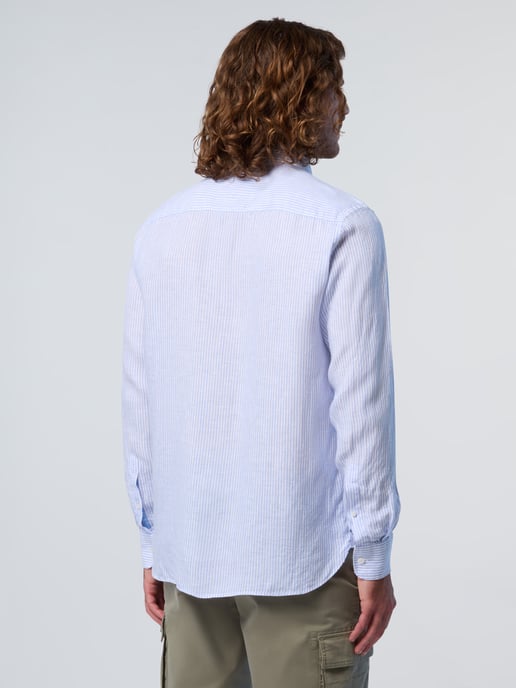 North Sails Shirt Classic stripe linen - Image 2