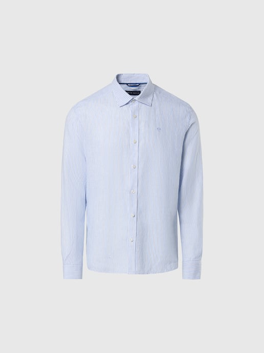 North Sails Shirt Classic stripe linen - Image 3