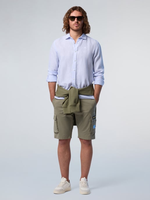 North Sails Shirt Classic stripe linen - Image 5