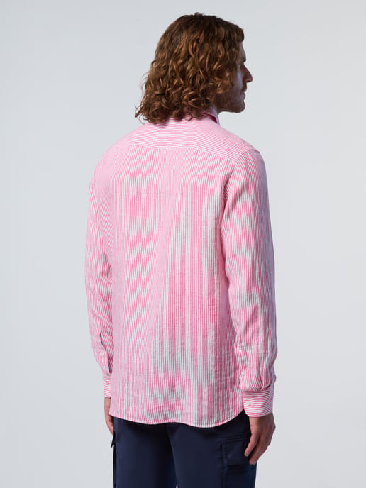 North Sails Shirt Classic stripe linen - Image 2