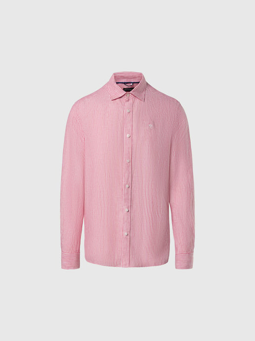 North Sails Shirt Classic stripe linen - Image 3