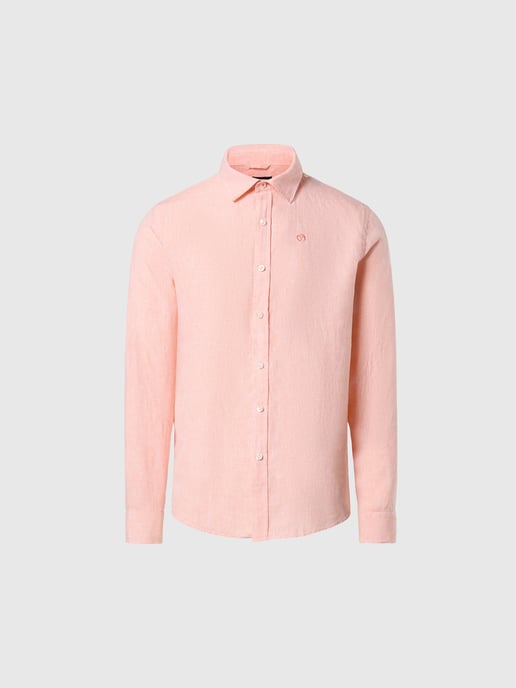 North Sails Shirt Linen with embroidered logo - Image 3