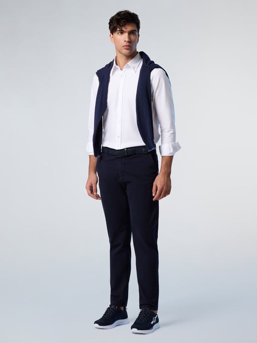 North Sails Shirt Oxford with embroidered logo - Image 5