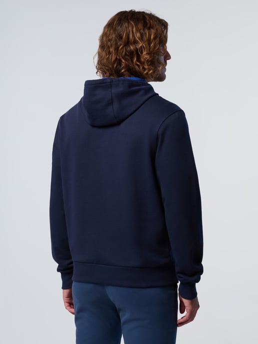 North Sails Hoodie Full-zip with logo patch - Image 2