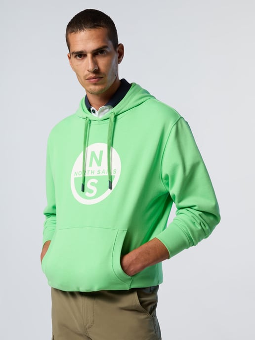 North Sails Hoodie Maxi logo print - Image 4