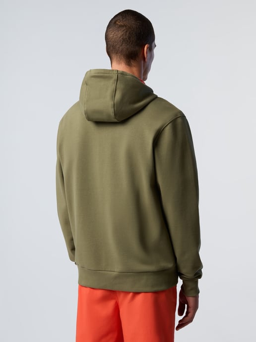 North Sails Hoodie Full-zip with logo patch - Image 2