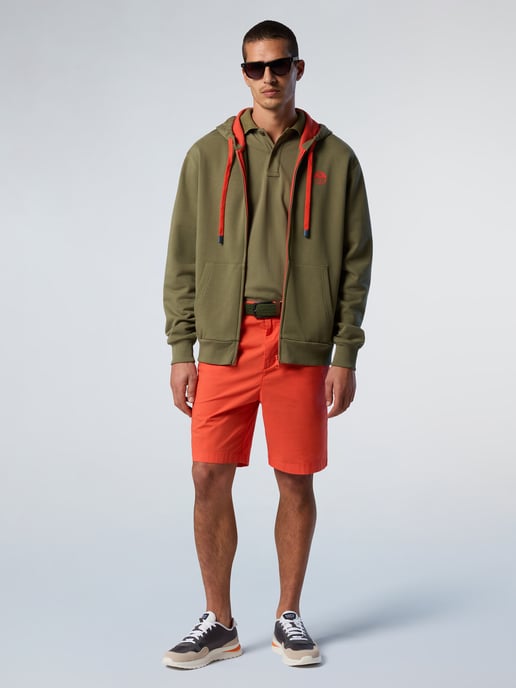 North Sails Hoodie Full-zip with logo patch - Image 5