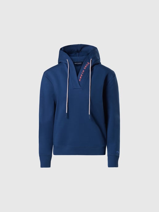 North Sails Hoodie V-neck with North Sails print - Image 3