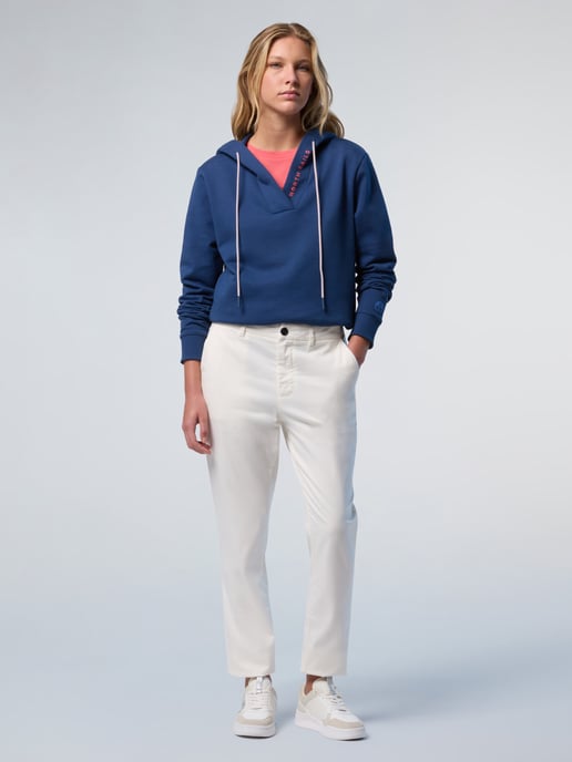 North Sails Hoodie V-neck with North Sails print - Image 5