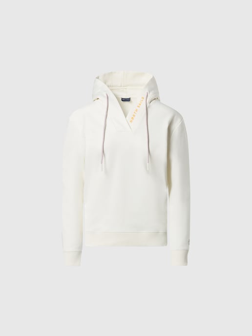 North Sails Hoodie V-neck with North Sails print - Image 3