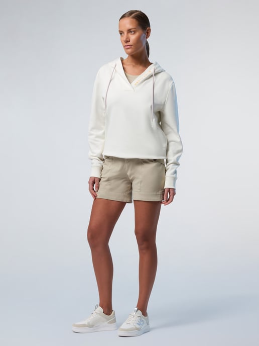 North Sails Hoodie V-neck with North Sails print - Image 5