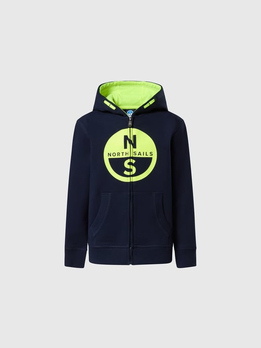 North Sails Hoodie Zipper with maxi logo - Image 3