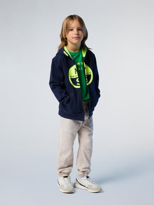 North Sails Hoodie Zipper with maxi logo - Image 5