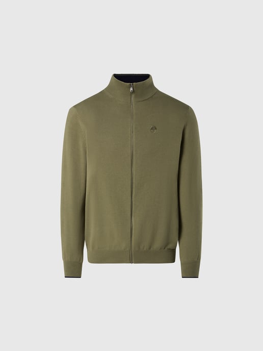 North Sails Sweater Full-zip with embroidered logo - Image 3