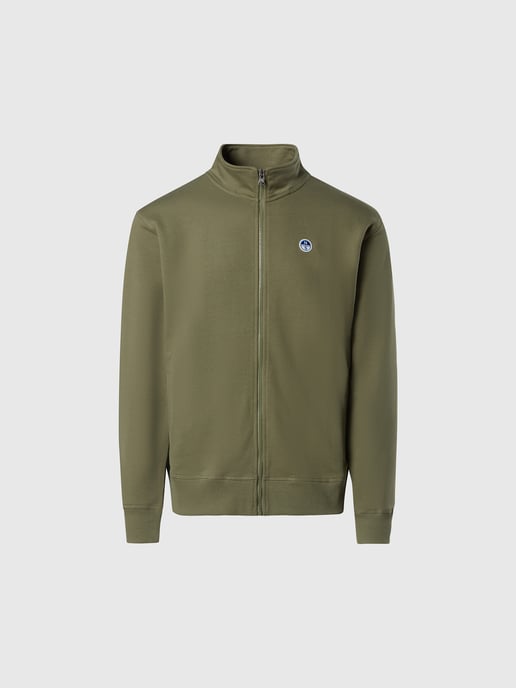 North Sails Sweatshirt Full-zip with logo patch - Image 3