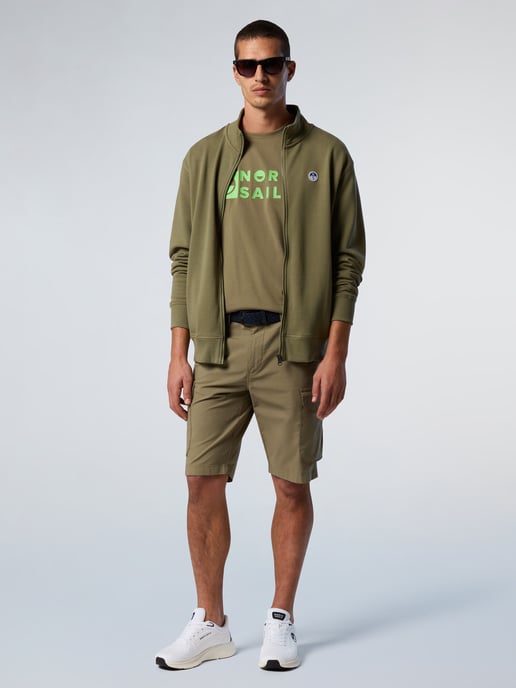 North Sails Sweatshirt Full-zip with logo patch - Image 5