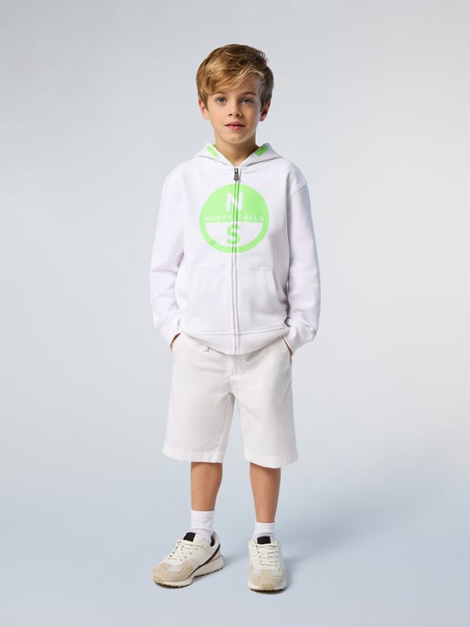 North Sails Hoodie Zipper with maxi logo - Image 4