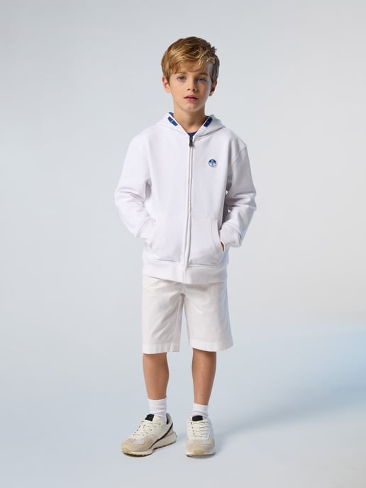North Sails Hoodie Zipper with logo patch - Image 5