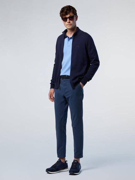 North Sails Sweater Full-zip with embroidered logo - Image 5