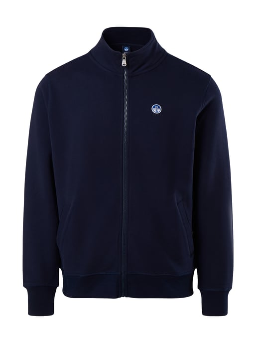 North Sails Sweatshirt Full-zip with logo patch - Image 5