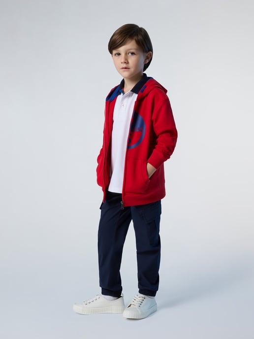 North Sails Hoodie Zipper with maxi logo - Image 5