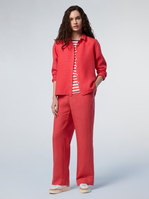 North Sails Pants Wide-leg linen - Image 4