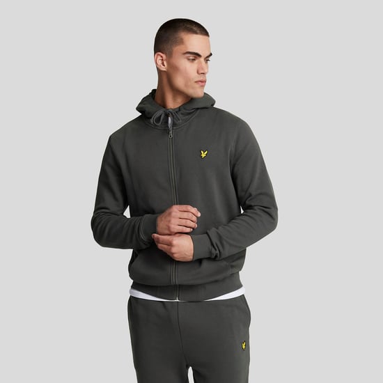 Sudadera con cremallera Lyle And Scott para hombre en color gunmetal - Image 1